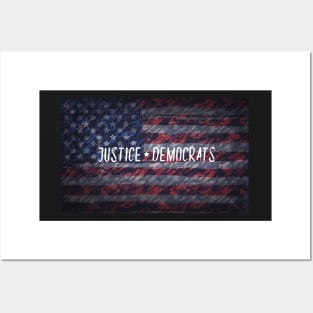 Justice Democrats Posters and Art